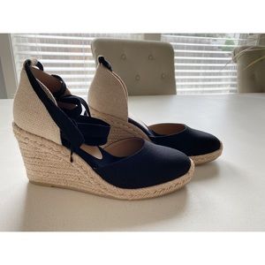 Wedge Ankle Wrap Espadrilles